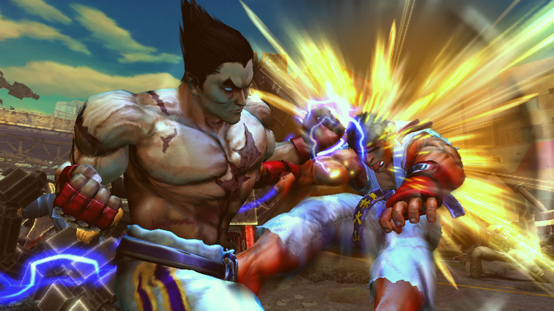 Illustration for article titled Street Fighter Gets Its Face Punched Off By Tekken